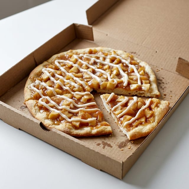 Apple Cinnamon Pizza.